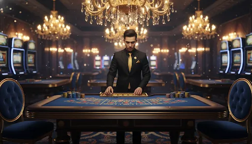 azc87 Baccarat Table